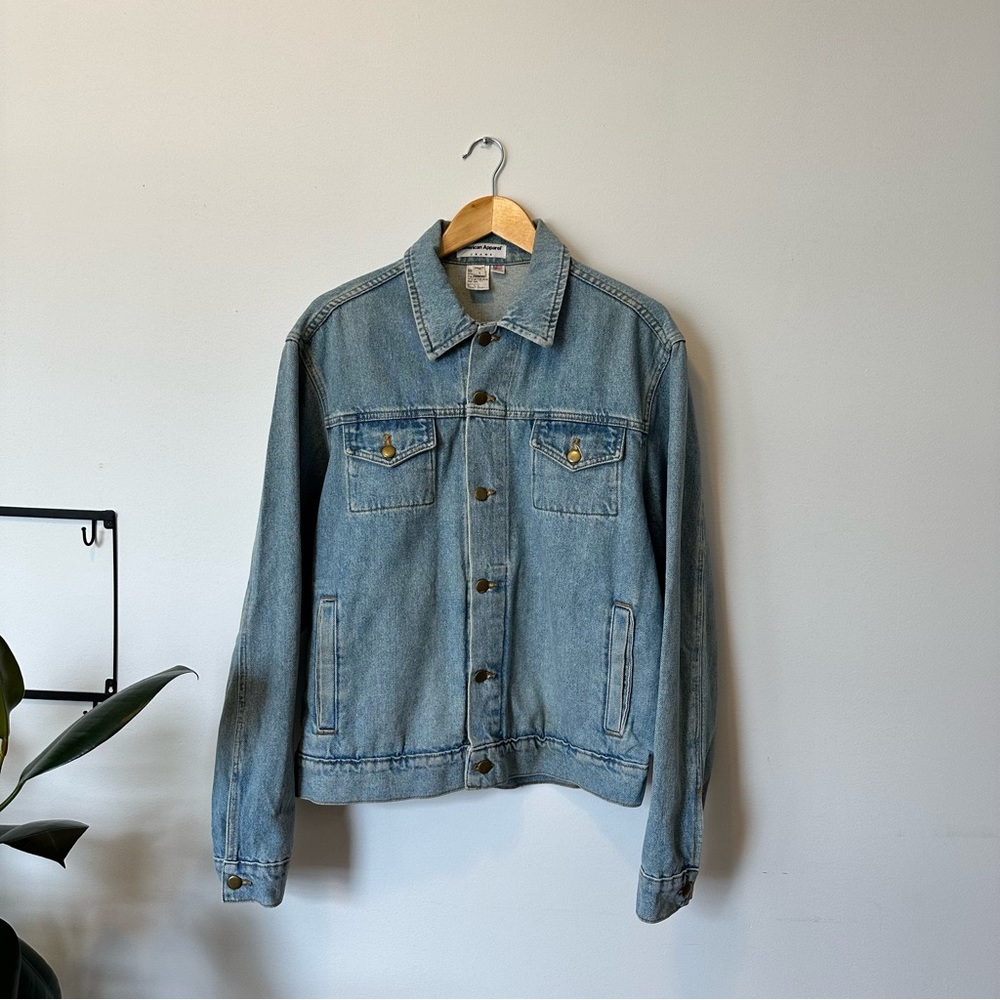 american apparel denim jacket